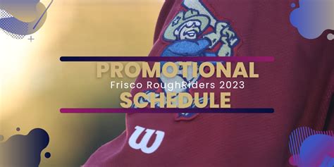 frisco roughriders|frisco roughriders promotions.